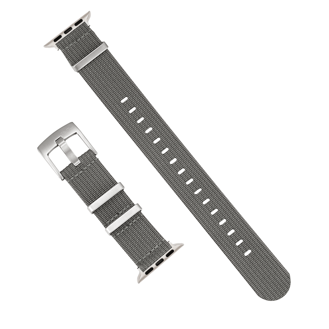 BluShark Straps Apple Band Ribbed Mako FN Apple Band - Ribbed Mako FN - Gray