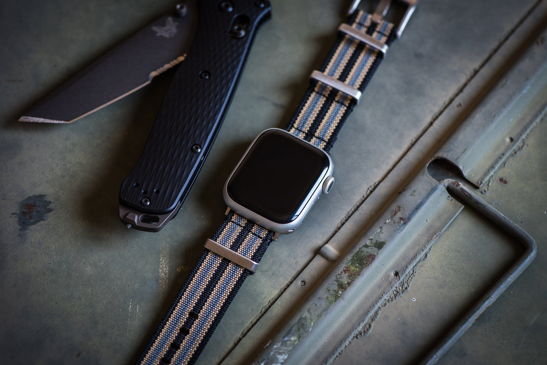 BluShark Straps Apple Band Ribbed Mako FN Apple Band - Ribbed Mako FN - Modern Bond