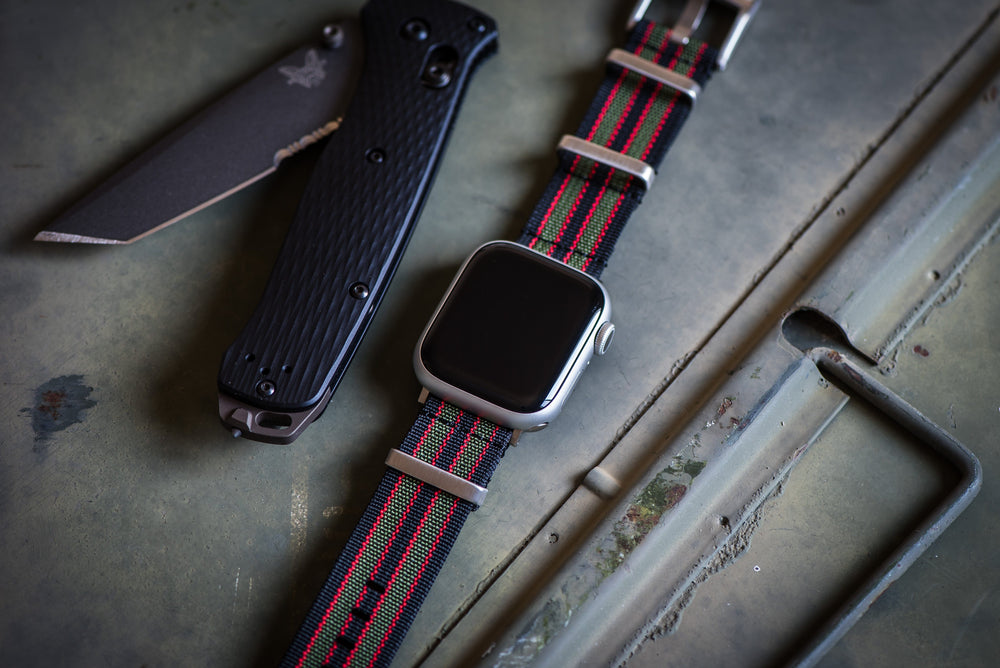 BluShark Straps Apple Band Ribbed Mako FN Apple Band - Ribbed Mako FN - Vintage Bond