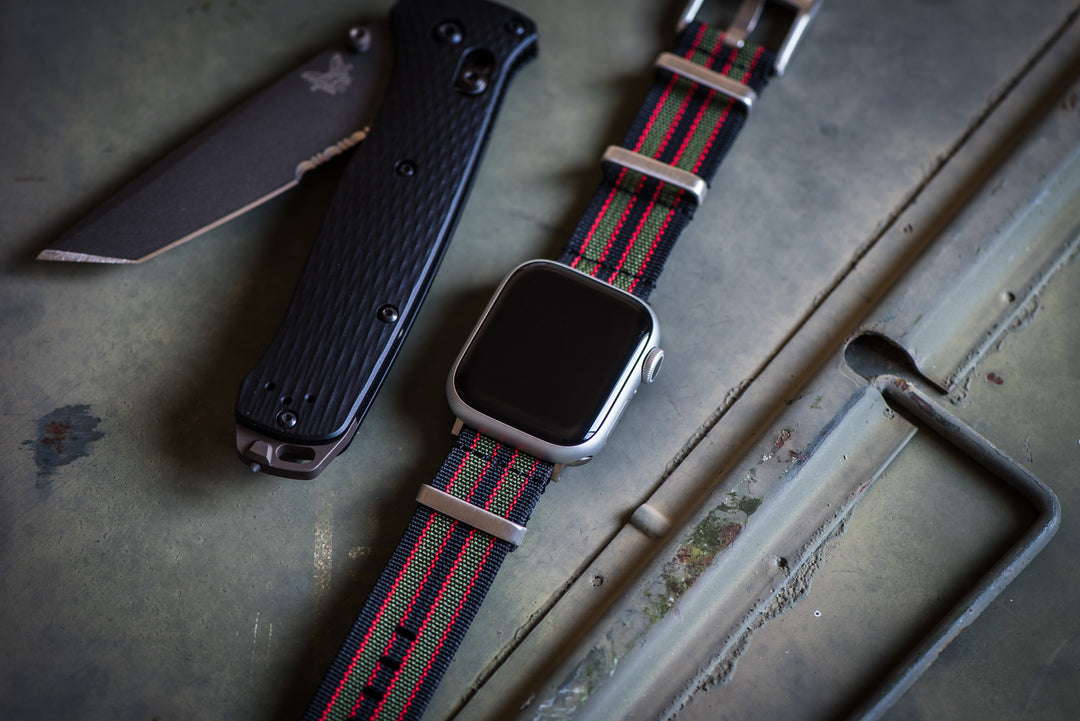 BluShark Straps Apple Band Ribbed Mako FN Apple Band - Ribbed Mako FN - Vintage Bond