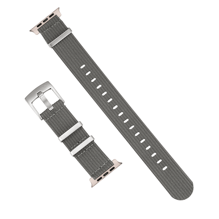 BluShark Straps Apple Band ULTRA Ribbed Mako FN ULTRA 1 - ULTRA 2 - ULTRA 3 Apple Band ULTRA - Ribbed Mako FN - Gray