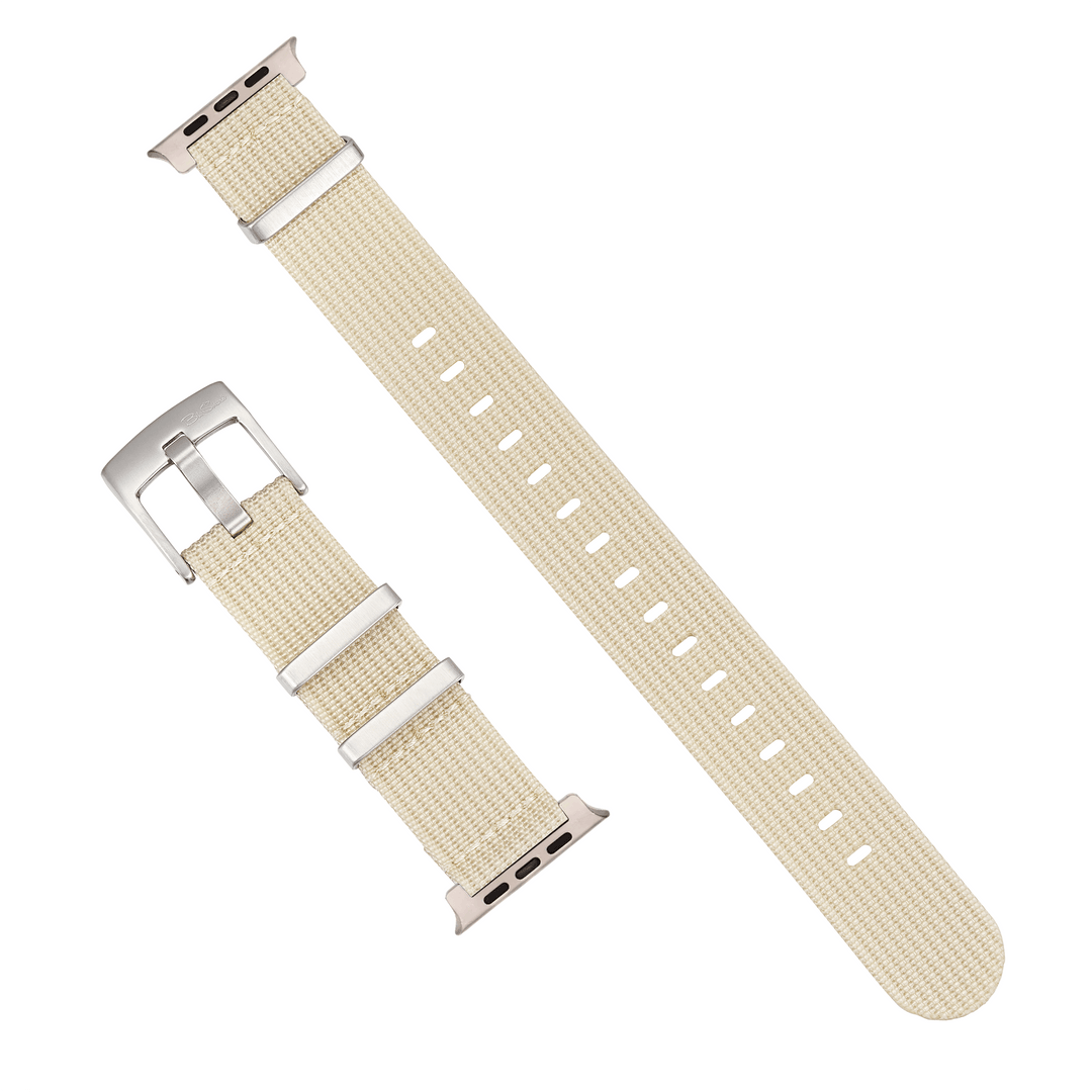 BluShark Straps Apple Band ULTRA Ribbed Mako FN ULTRA 1 - ULTRA 2 - ULTRA 3 Apple Band ULTRA - Ribbed Mako FN - Sand