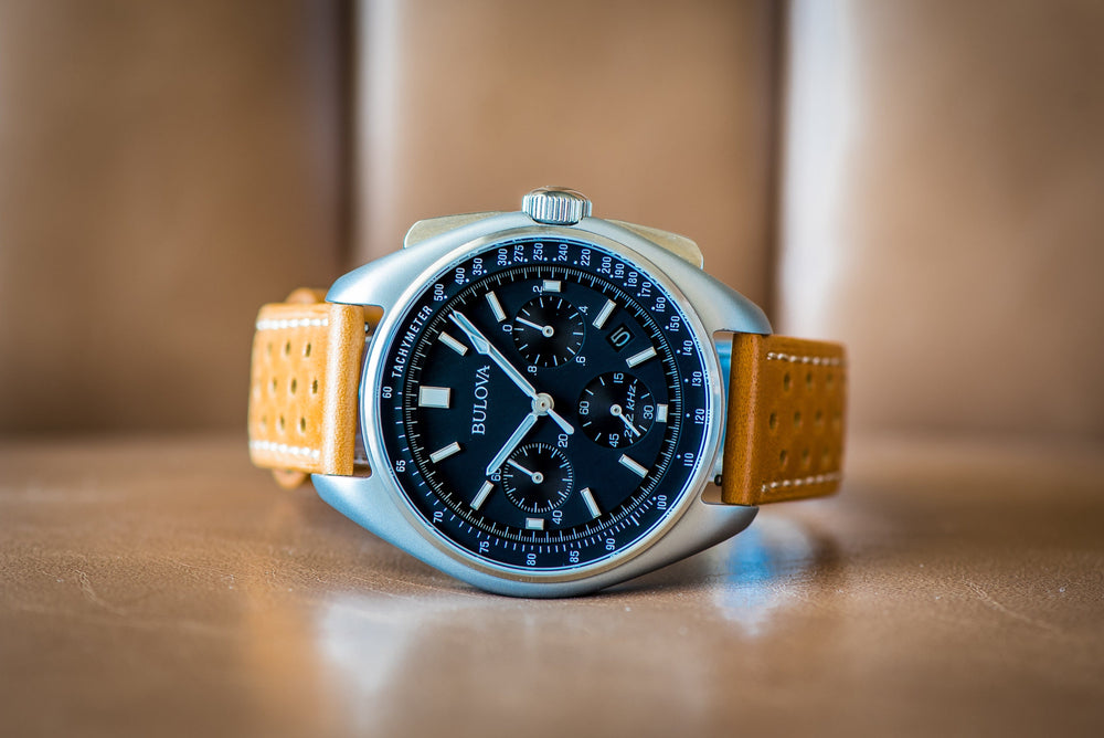 BluShark Straps Leather Sport Grip Leather Sport Grip - Caution Tan