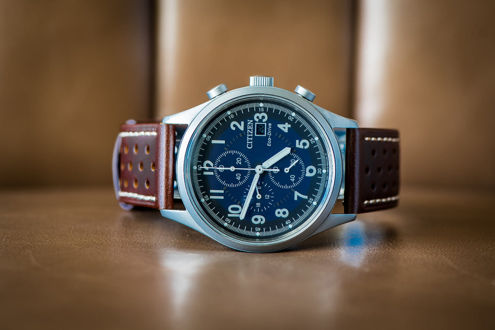 BluShark Straps Leather Sport Grip Leather Sport Grip - Code Brown