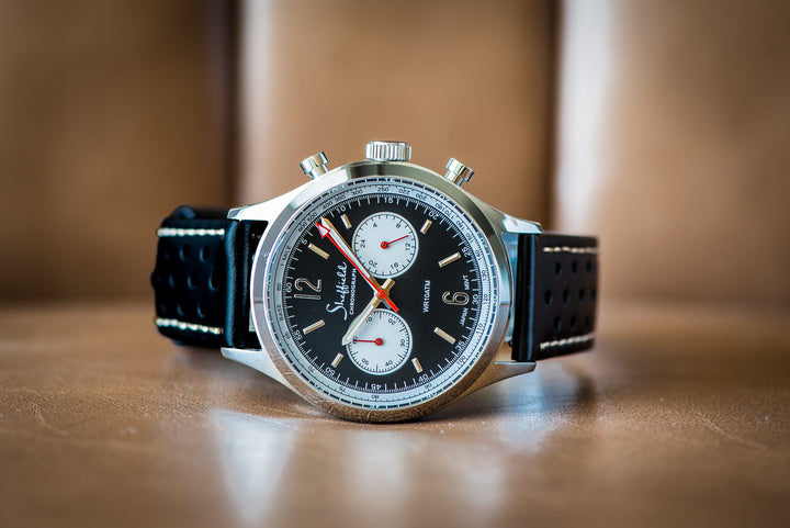 BluShark Straps Leather Sport Grip Leather Sport Grip - DQ Black