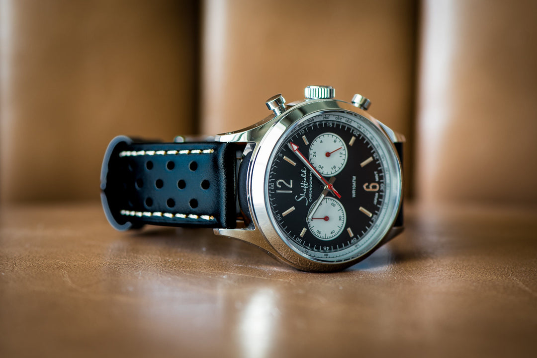 BluShark Straps Leather Sport Grip Leather Sport Grip - DQ Black