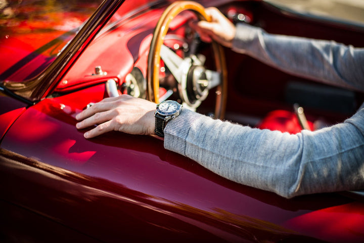 BluShark Straps Leather Sport Grip Leather Sport Grip - DQ Black