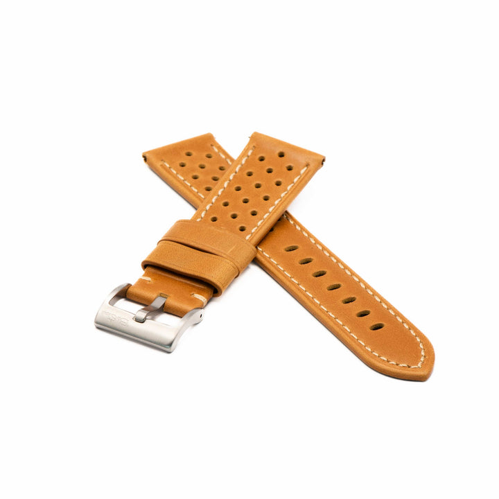 BluShark Straps Leather Sport Grip Leather Sport Grip - Tan