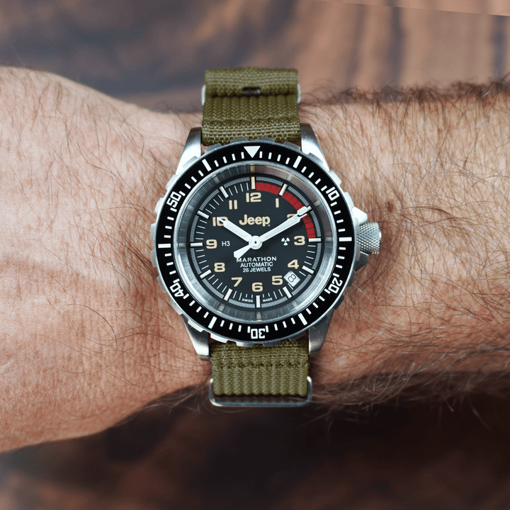 BluShark Straps Ribbed Mako FN Ribbed Mako FN - Army Green