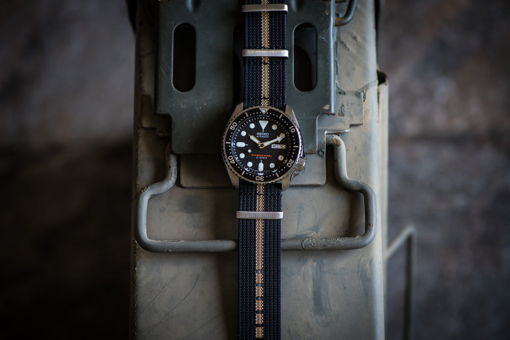 BluShark Straps Ribbed Mako FN Ribbed Mako FN - Black & Tan