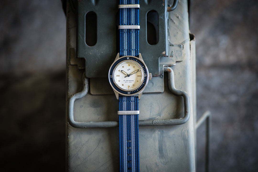 BluShark Straps Ribbed Mako FN Ribbed Mako FN - Blue Bond