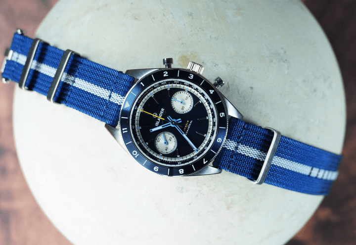 BluShark Straps Ribbed Mako FN Ribbed Mako FN - Blue & White