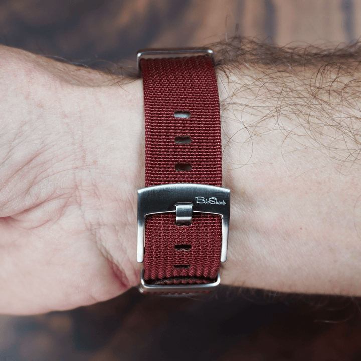 BluShark Straps Ribbed Mako FN Ribbed Mako FN - Merlot