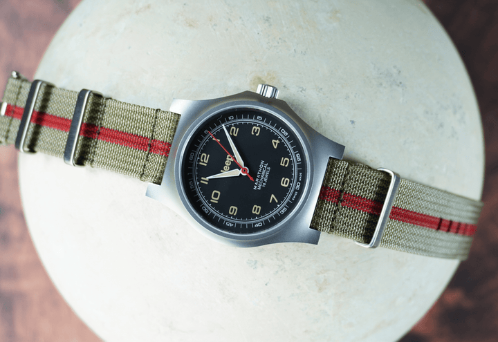 BluShark Straps Ribbed Mako FN Ribbed Mako FN - Olive & Red