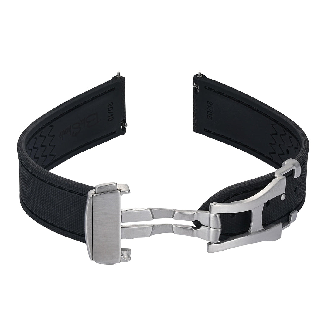 BluShark Straps Rubber Sailcloth Deploy Sailcloth Rubber Deploy - Blackout