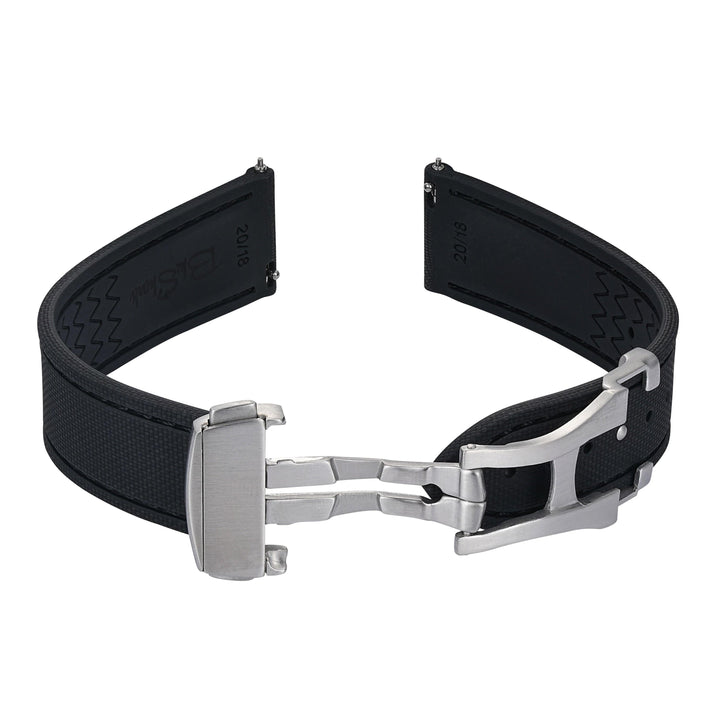 BluShark Straps Rubber Sailcloth Deploy Sailcloth Rubber Deploy - Blackout