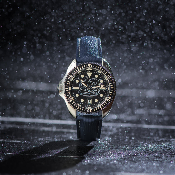 BluShark Straps Rubber Sailcloth Deploy Sailcloth Rubber Deploy - Blue