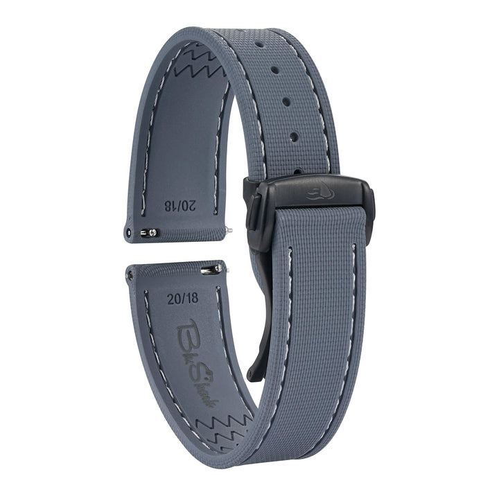 BluShark Straps Rubber Sailcloth Deploy Sailcloth Rubber Deploy - Gray