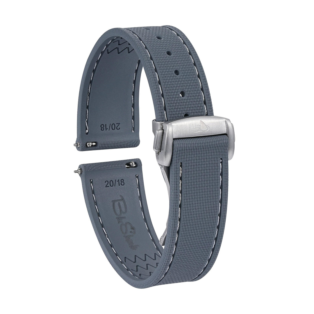 BluShark Straps Rubber Sailcloth Deploy Sailcloth Rubber Deploy - Gray
