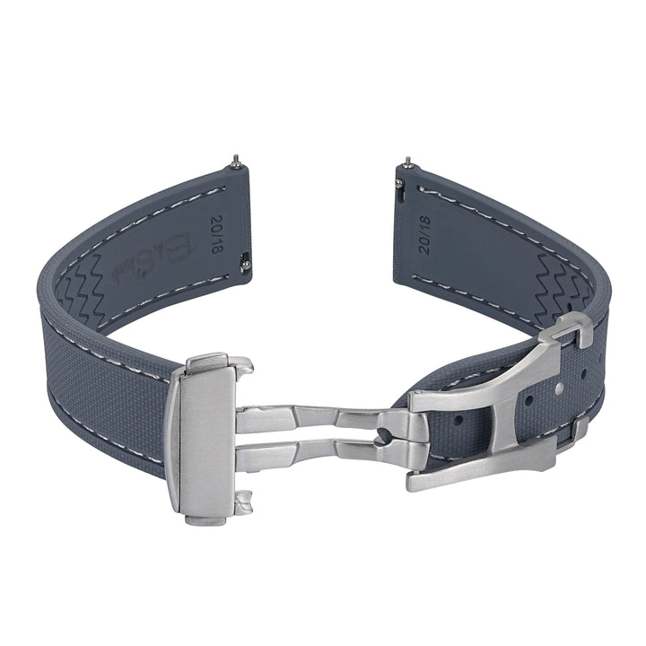 BluShark Straps Rubber Sailcloth Deploy Sailcloth Rubber Deploy - Gray