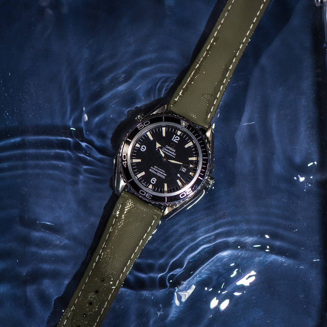 BluShark Straps Rubber Sailcloth Deploy Sailcloth Rubber Deploy - Green