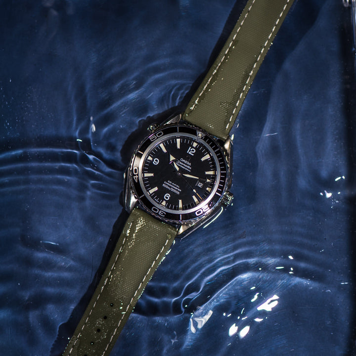 BluShark Straps Rubber Sailcloth Deploy Sailcloth Rubber Deploy - Green