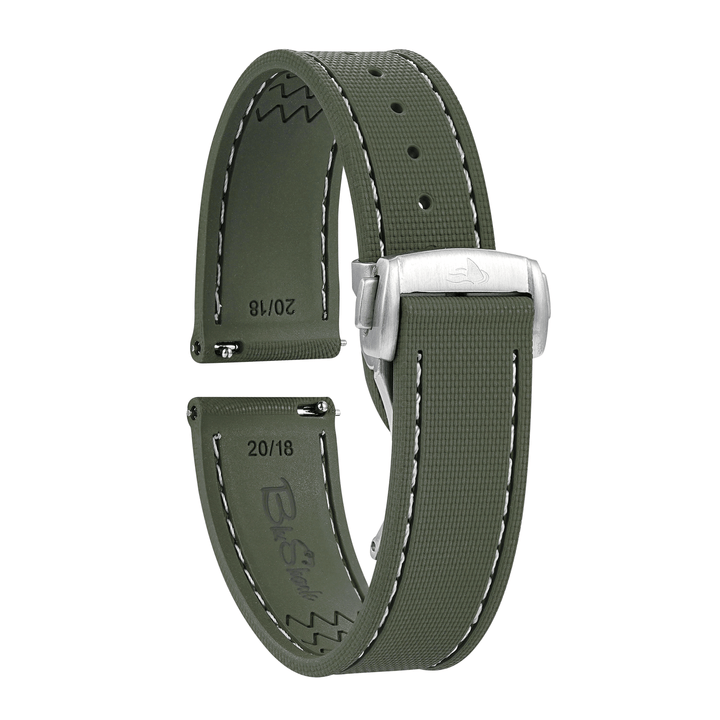 BluShark Straps Rubber Sailcloth Deploy Sailcloth Rubber Deploy - Green