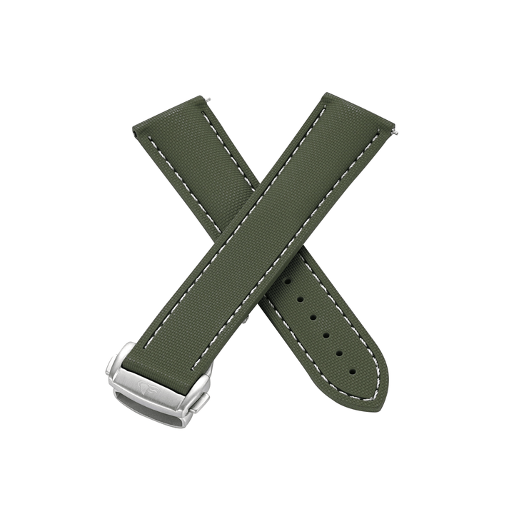 BluShark Straps Rubber Sailcloth Deploy Sailcloth Rubber Deploy - Green