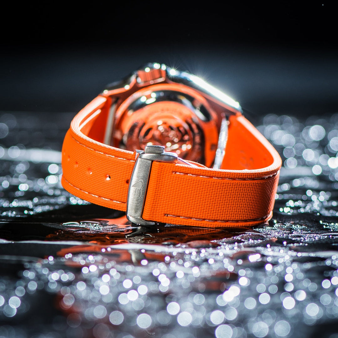 BluShark Straps Rubber Sailcloth Deploy Sailcloth Rubber Deploy - Orange