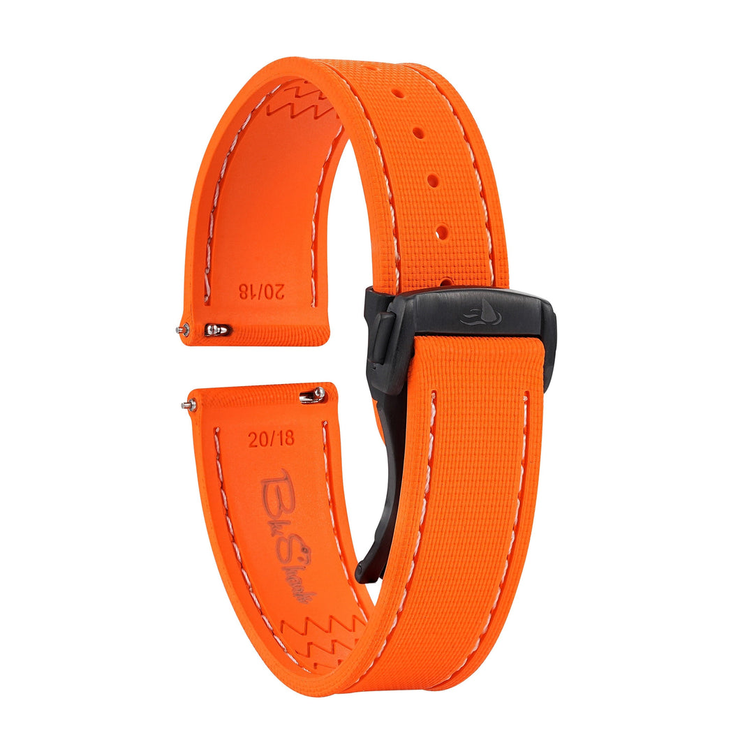 BluShark Straps Rubber Sailcloth Deploy Sailcloth Rubber Deploy - Orange