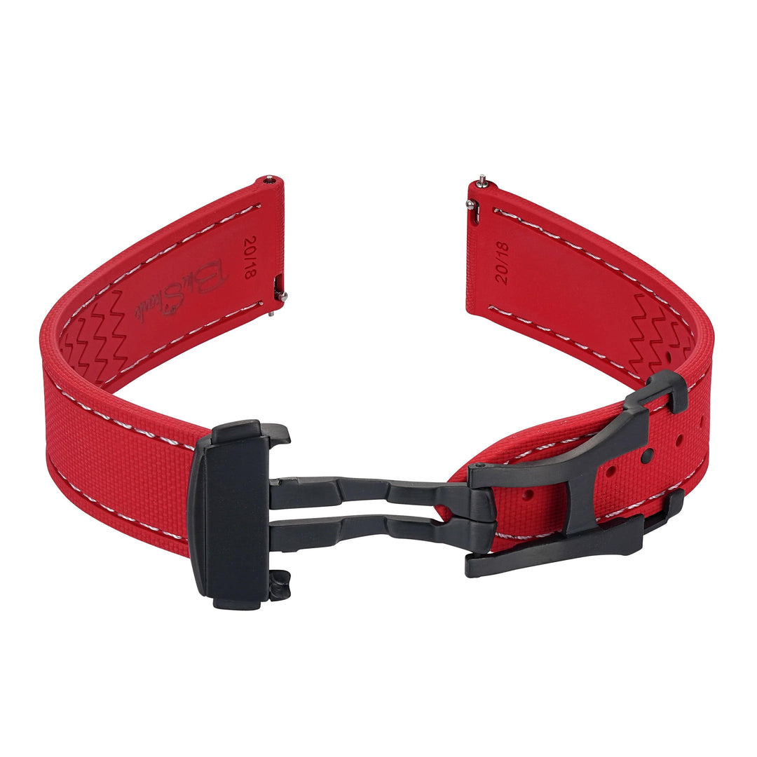 BluShark Straps Rubber Sailcloth Deploy Sailcloth Rubber Deploy- Red