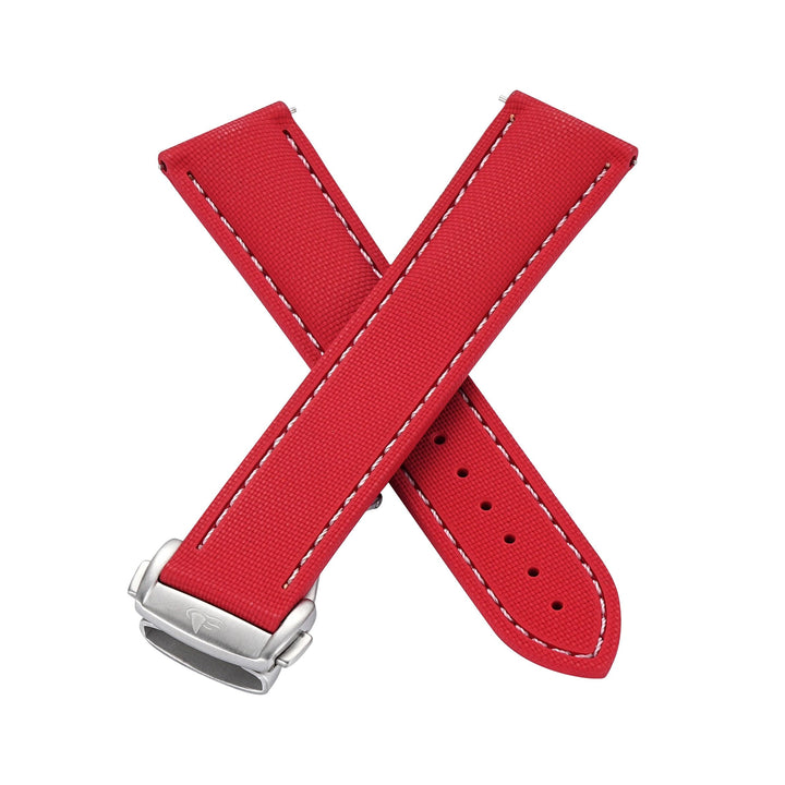 BluShark Straps Rubber Sailcloth Deploy Sailcloth Rubber Deploy- Red
