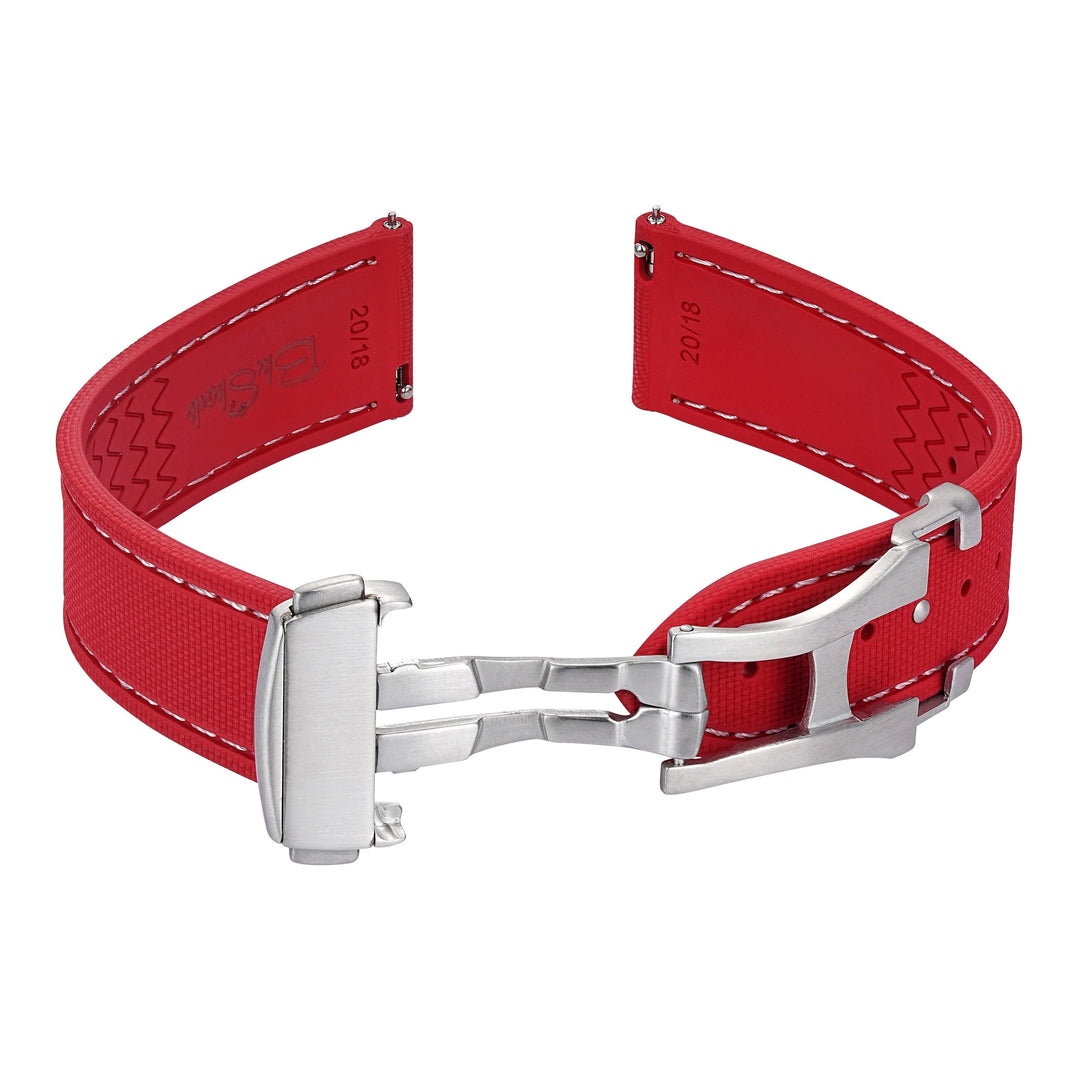 BluShark Straps Rubber Sailcloth Deploy Sailcloth Rubber Deploy- Red