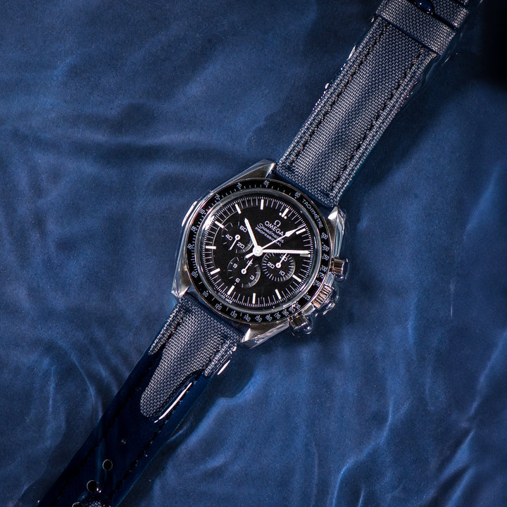 BluShark Straps Sailcloth Sailcloth - Blue with Blue