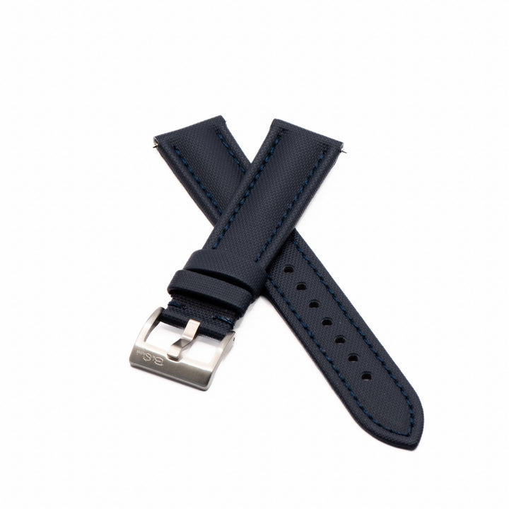 BluShark Straps Sailcloth Sailcloth - Blue with Blue