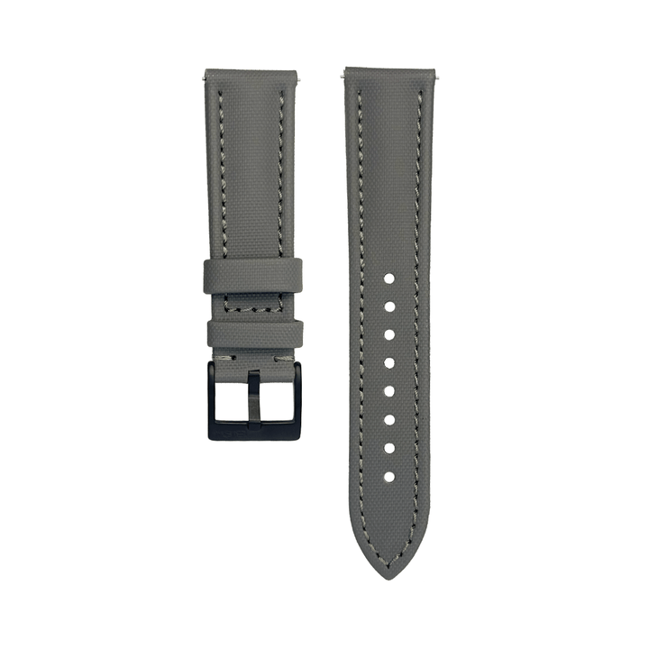 BluShark Straps Sailcloth 20mm / PVD Black Sailcloth - Gray