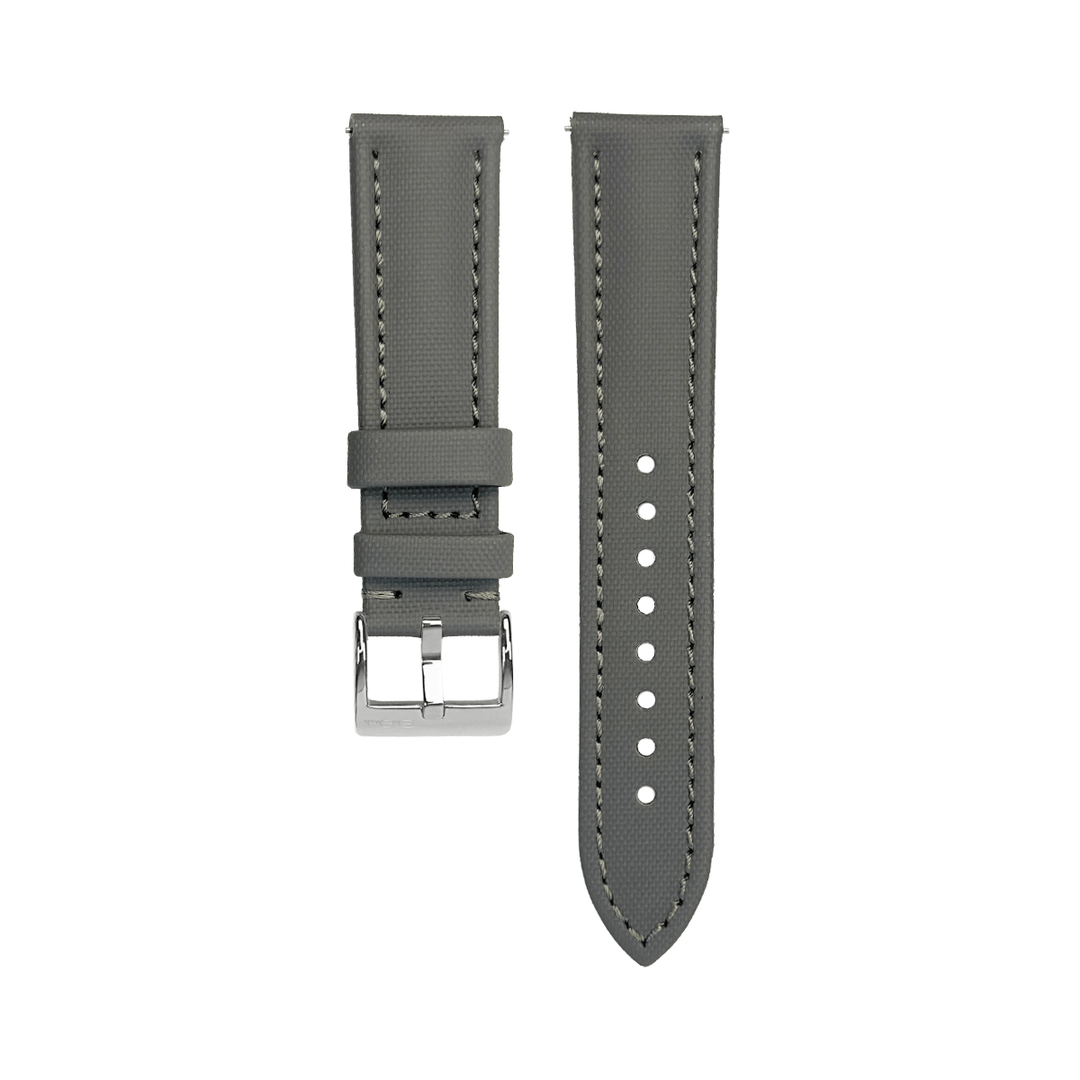 BluShark Straps Sailcloth 20mm / Polished Sailcloth - Gray