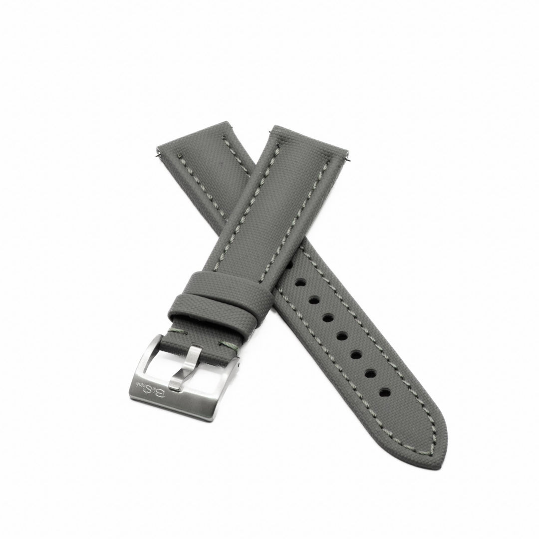 BluShark Straps Sailcloth Sailcloth - Gray