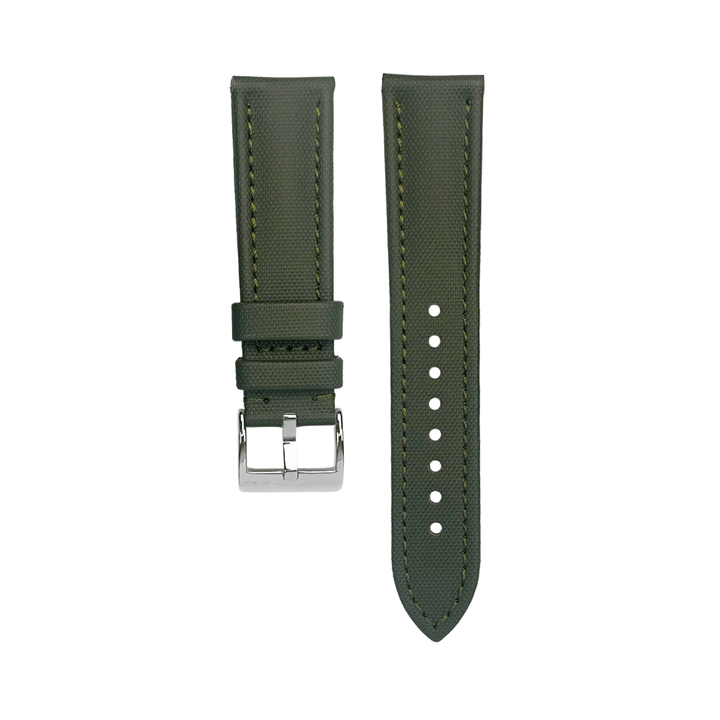 BluShark Straps Sailcloth 20mm / Polished Sailcloth - Green