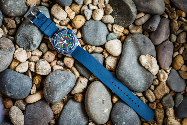 BluShark Straps Single-Pass Rubber Single-Pass Rubber - Blue