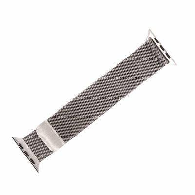 BluShark Two-Piece Strap Small Apple Watch (38/40/41mm) Apple Band Milanese - Cool Silver