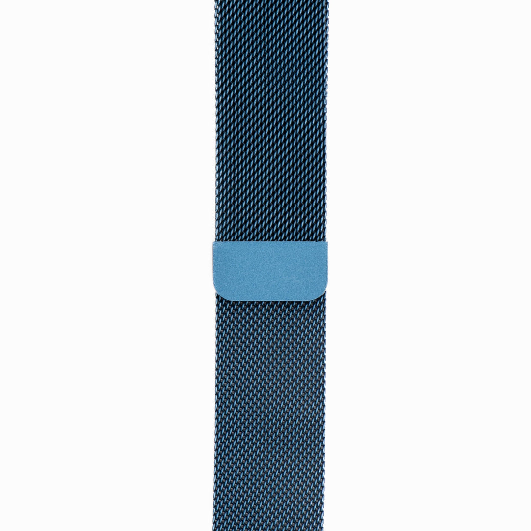 BluShark Two-Piece Strap Apple Band Milanese - Sapphire
