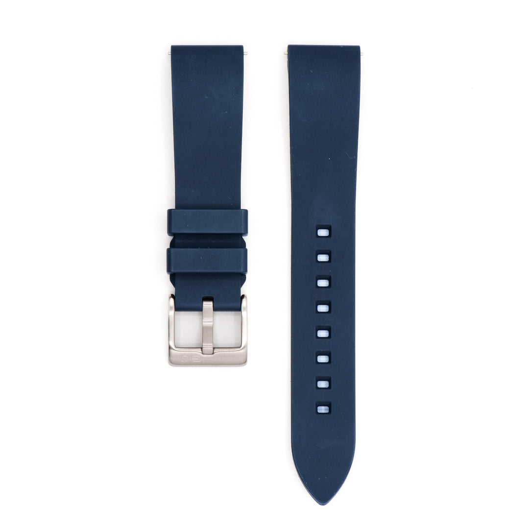 BluShark Two-Piece Strap Smooth Rubber - Blue
