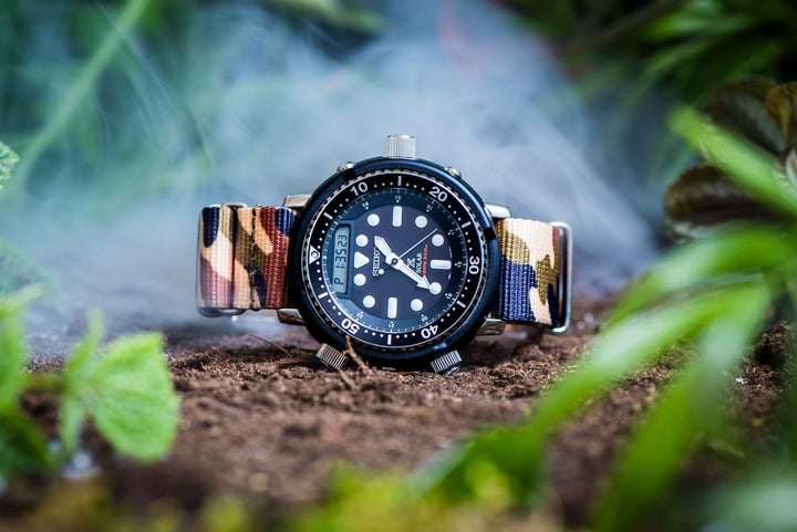 Camo Pass - Through Bundle: 4 - Pack of Watch Straps - BluShark Straps