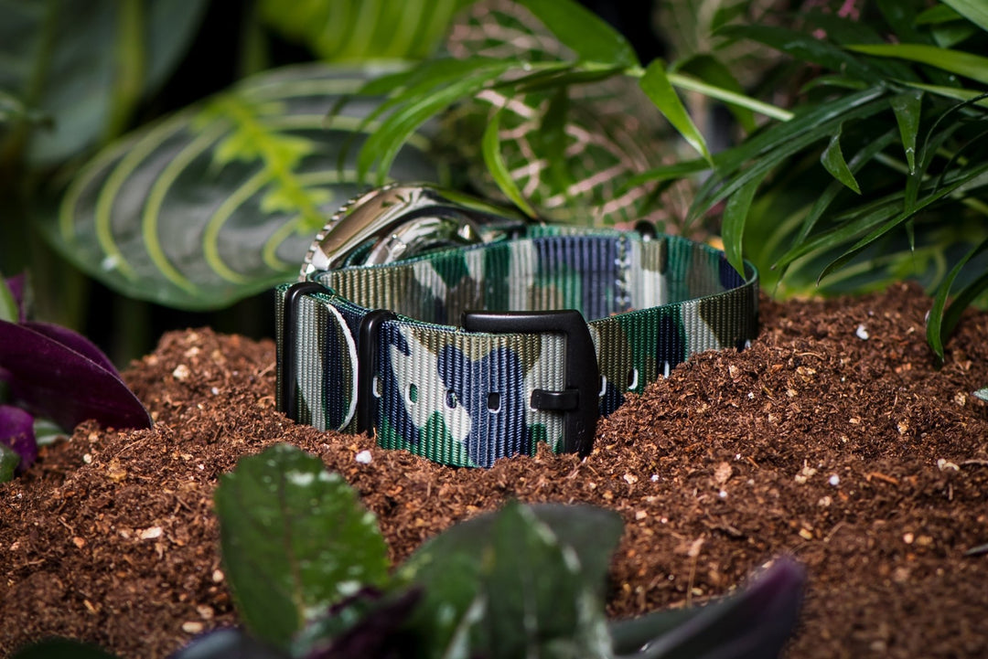 Camo Pass - Through Bundle: 4 - Pack of Watch Straps - BluShark Straps