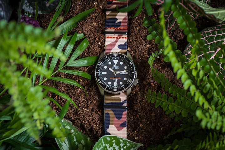 Camo Pass - Through Bundle: 4 - Pack of Watch Straps - BluShark Straps