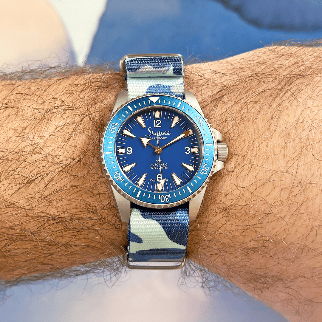 Camo Pass - Through Bundle: 4 - Pack of Watch Straps - BluShark Straps