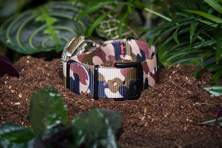 Camo Pass - Through Bundle: 4 - Pack of Watch Straps - BluShark Straps