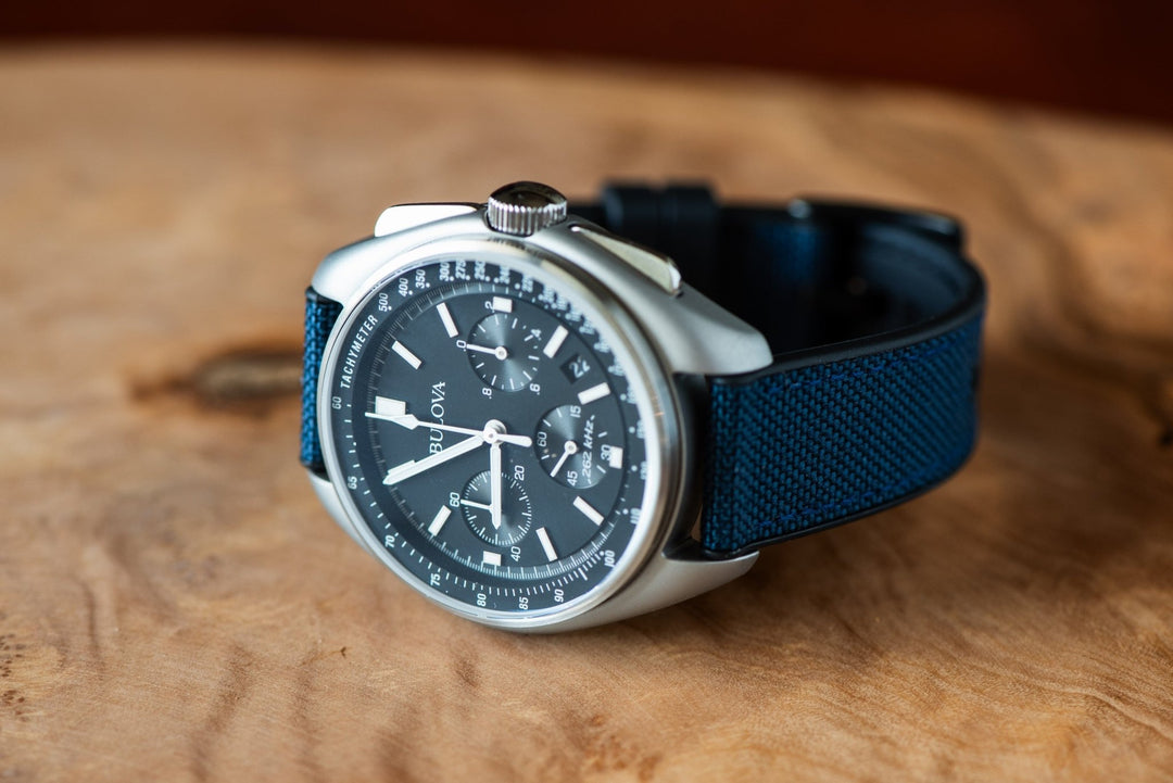 Canvas & Rubber - Blue - BluShark Straps