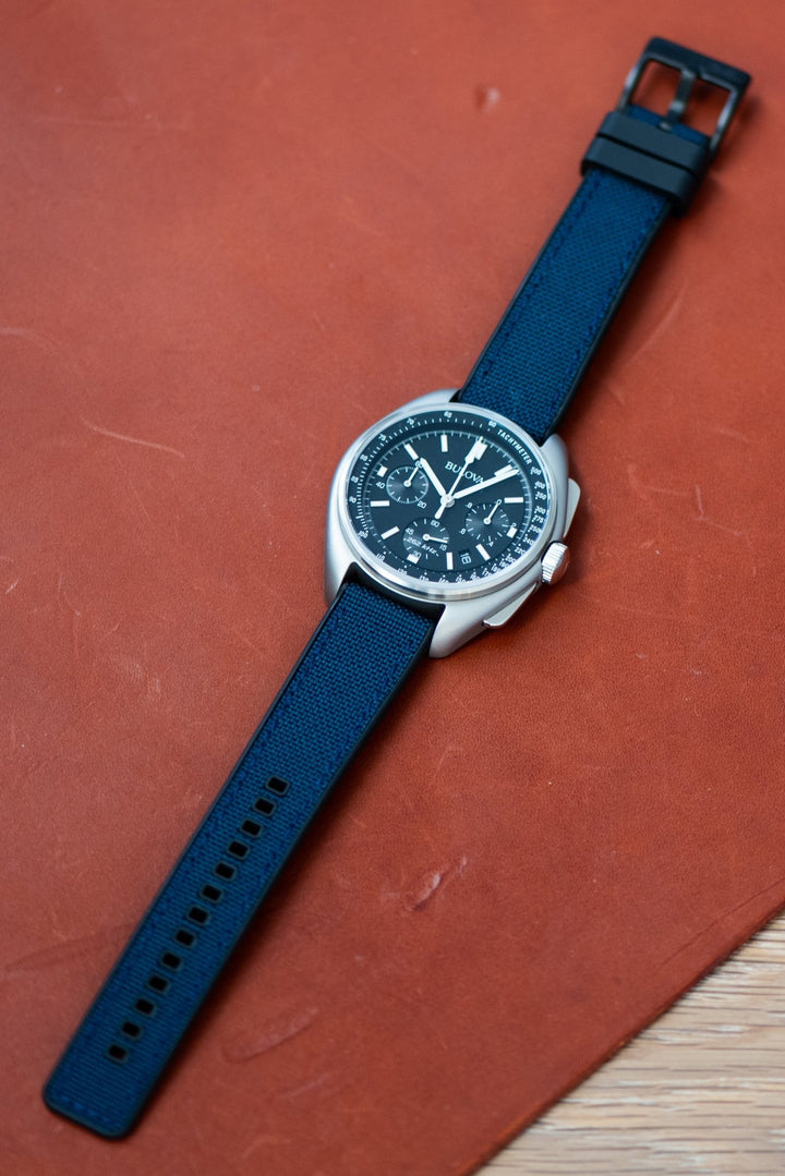 Canvas & Rubber - Blue - BluShark Straps